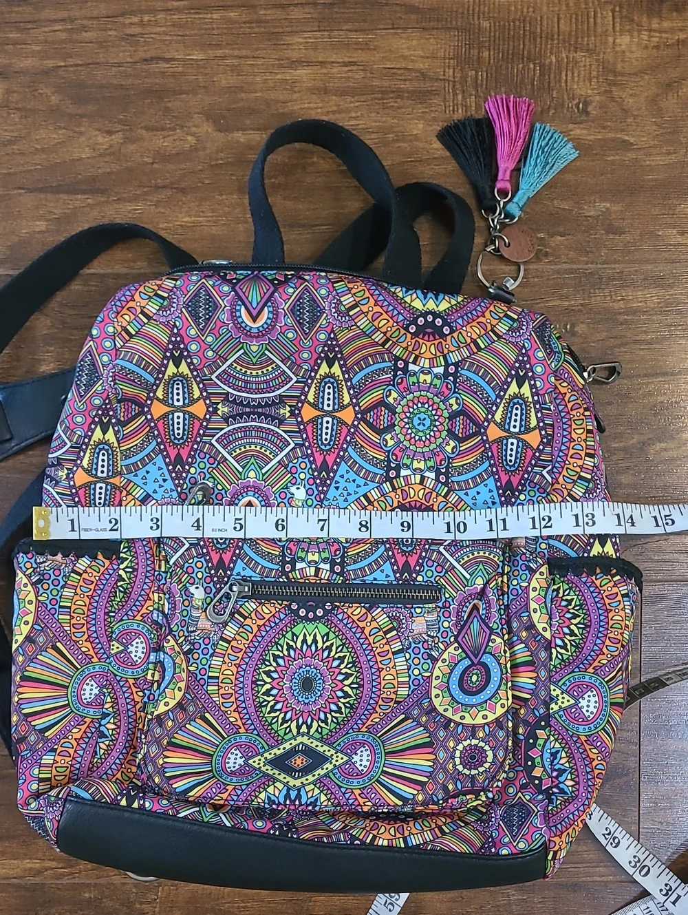 Sakroots Eco  Backpack  Rainbow Wanderlust Unused Multi colored Design